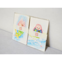 画像をギャラリービューアに読み込む, アマビエ和紙はがき<br>３枚セット② 美濃和紙<br>光触媒／ポストカード　
